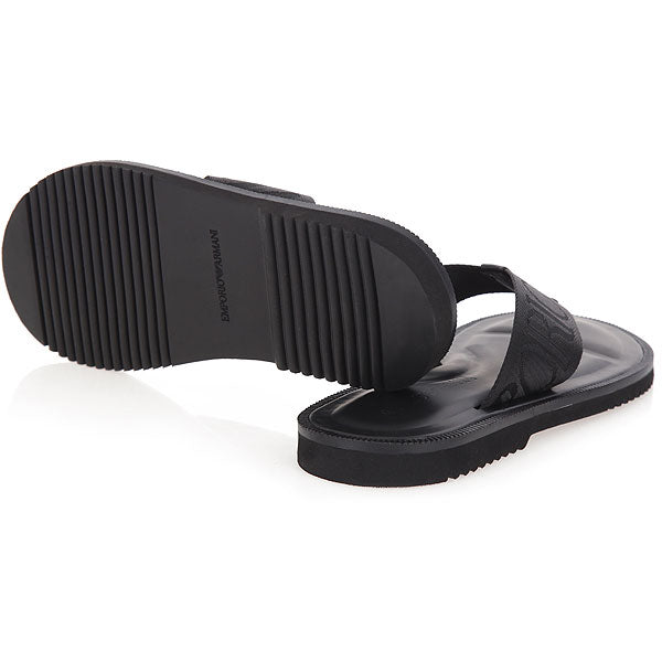 EMPORIO ARMANI Stylish Flip-Flop Sandals for Men - Banlieue91 -