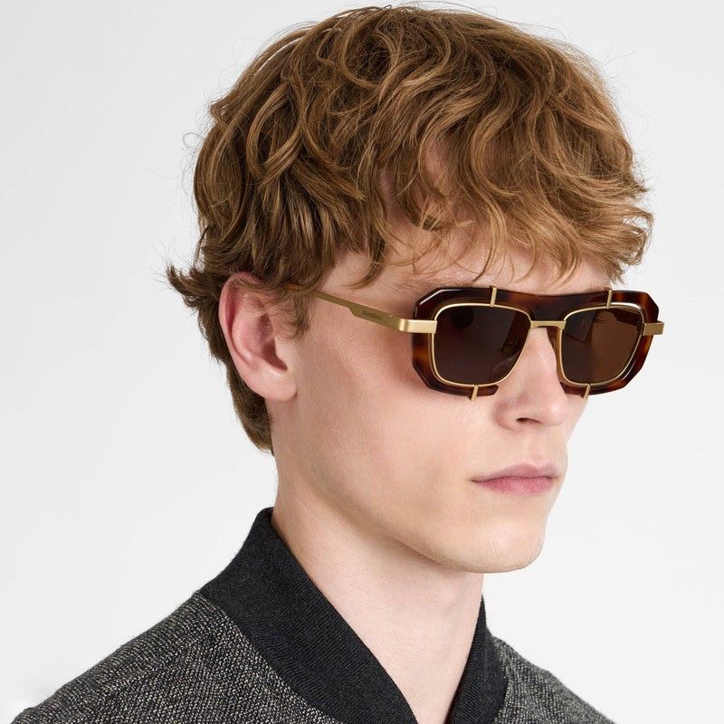 JW ANDERSON Geometric Havana Mini Sunglasses - Banlieue91 -