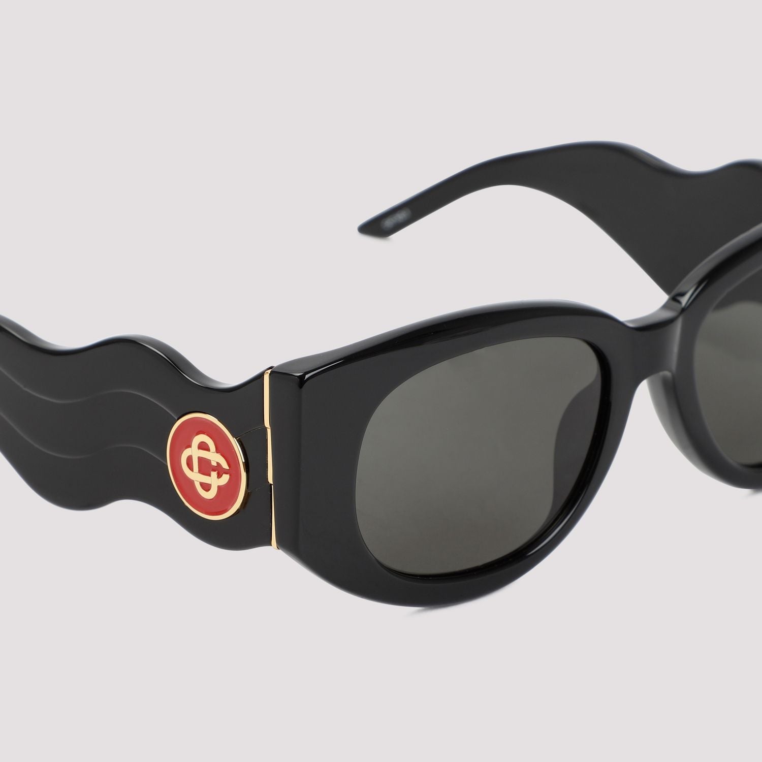 CASABLANCA Metal Oval Wave Sunglasses - Banlieue91 -
