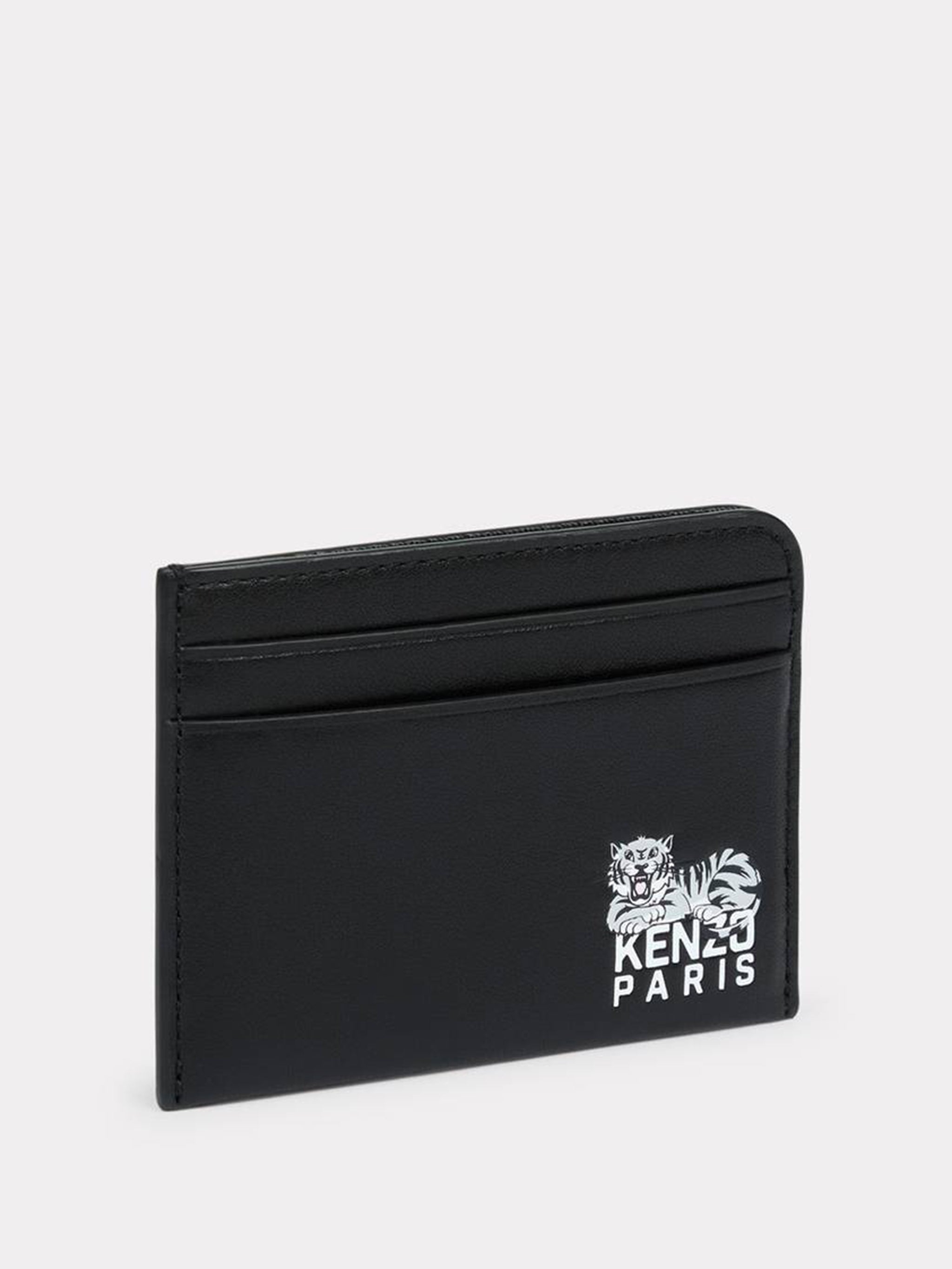 KENZO Mini Happy Tiger Leather Card Holder - Banlieue91 -