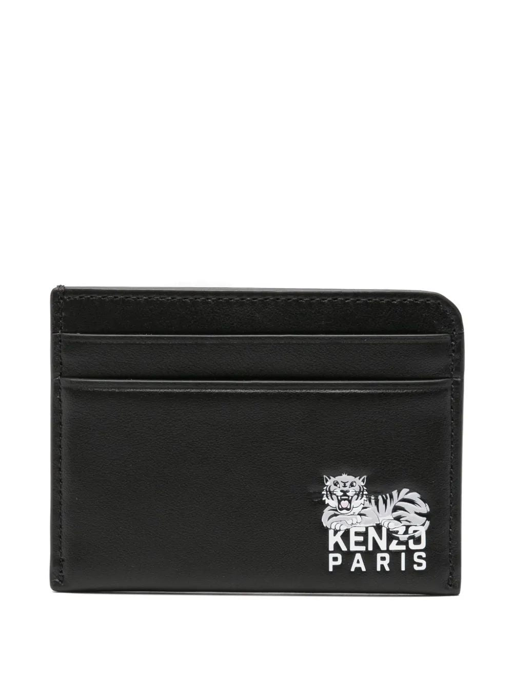 KENZO Mini Happy Tiger Leather Card Holder - Banlieue91 -