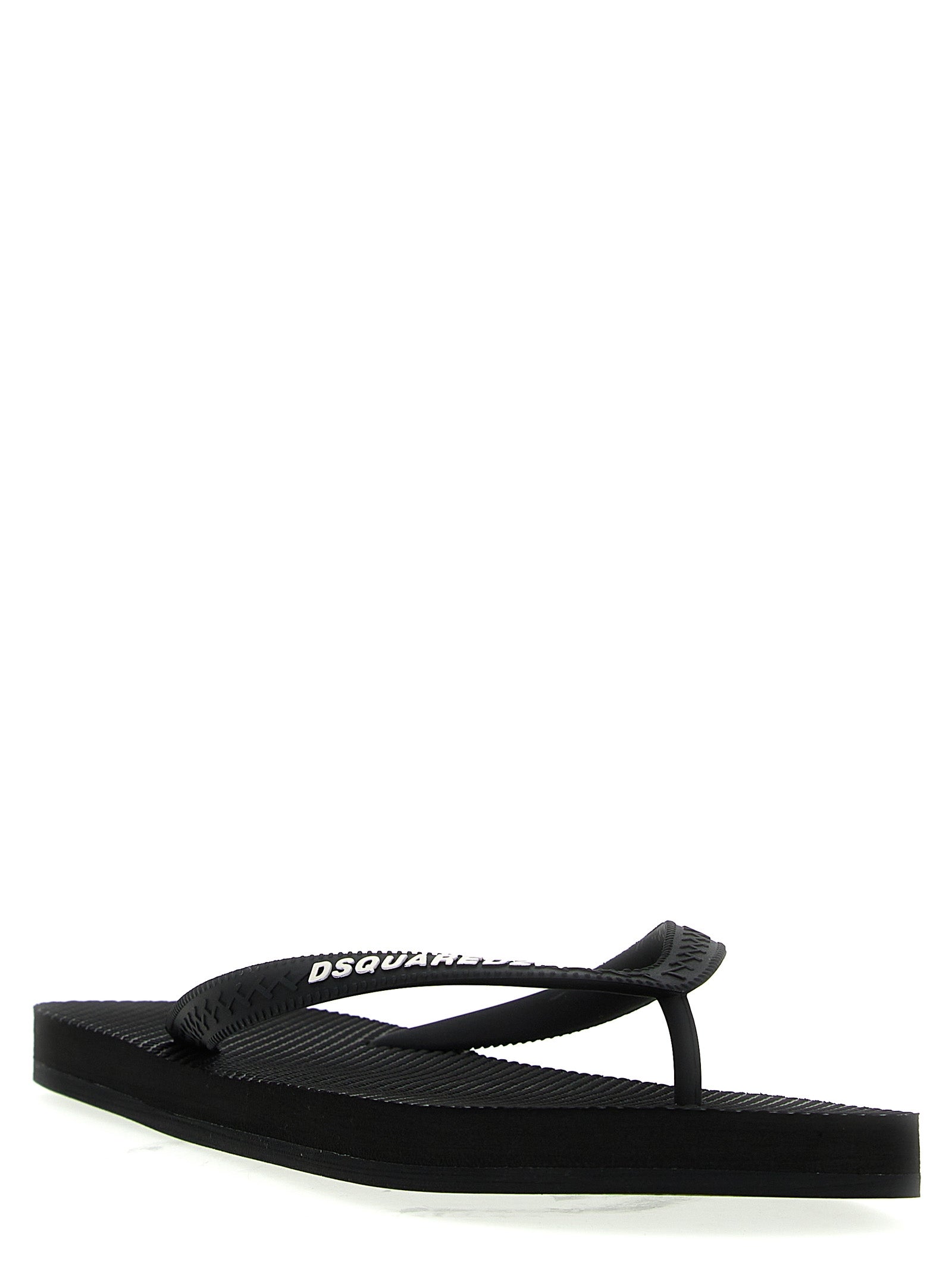 Dsquared2 Logo Thong Sandals - Banlieue91 -