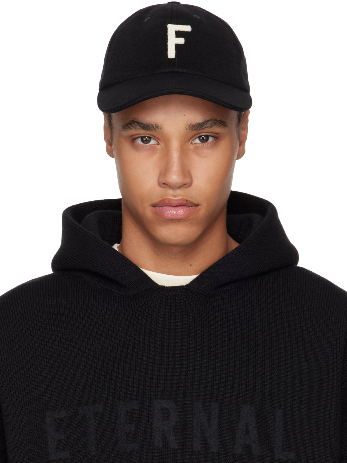 FEAR OF GOD Logo Wool Baseball Cap - Banlieue91 -