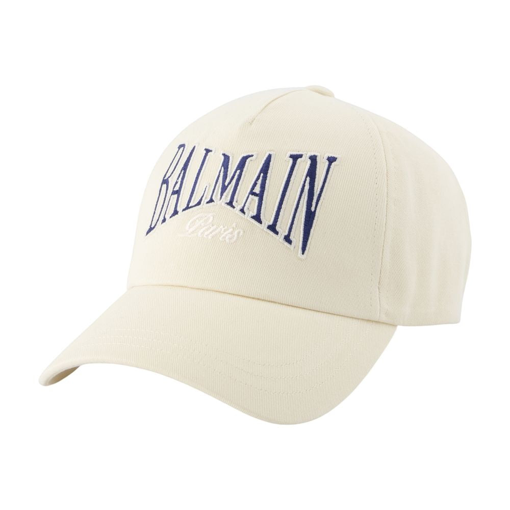 BALMAIN College Embroidered Cap for Men - Banlieue91 -