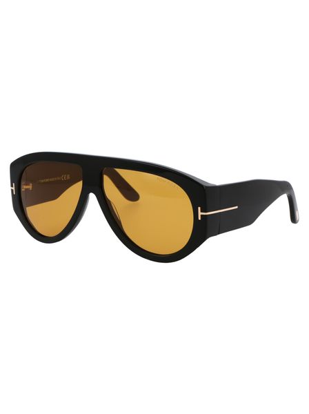 TOM FORD Pilot Shaped Sunglasses with 6cm Lens Diameter - Banlieue91 -