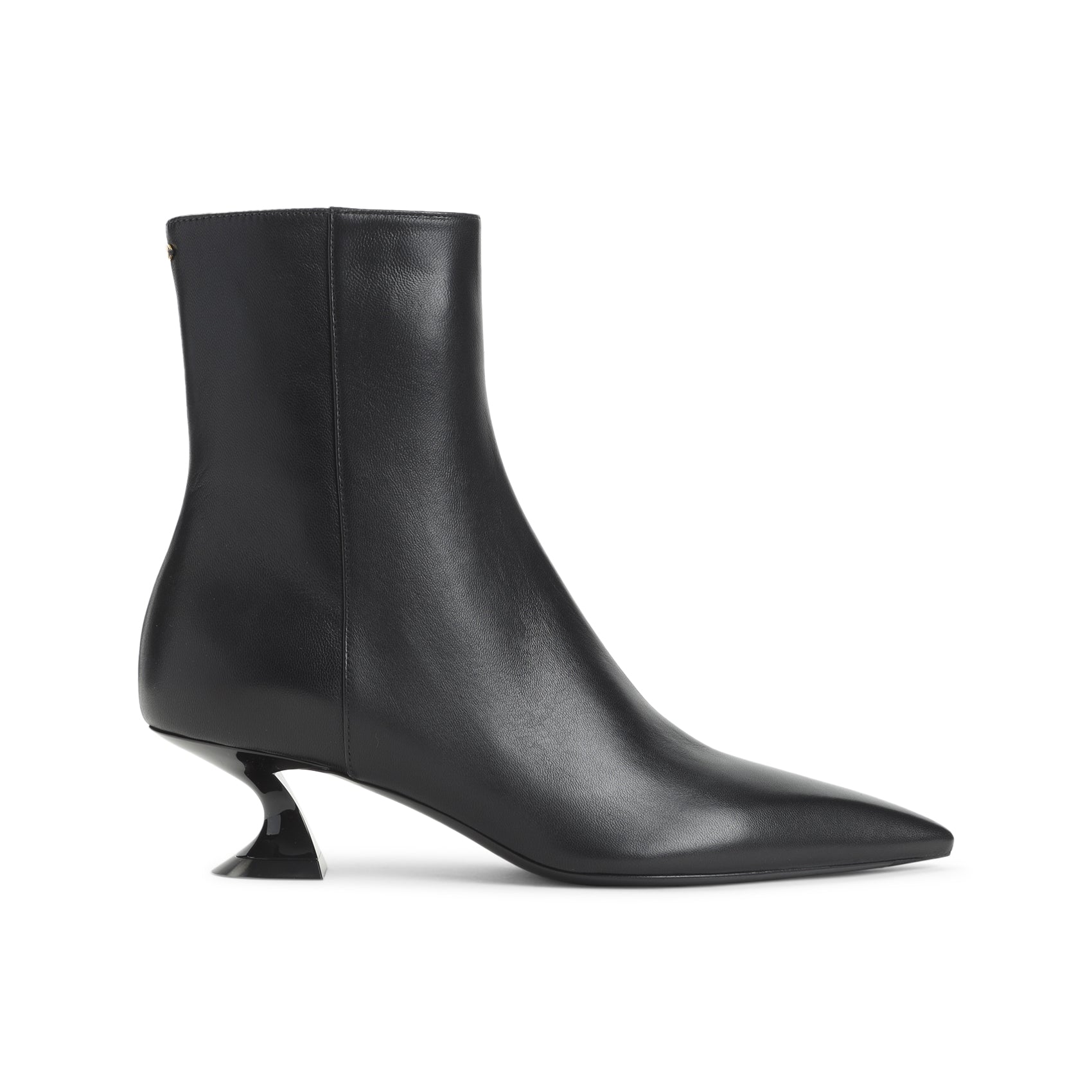 LANVIN Mini Kitten Heel 50 mm Lambskin Ankle Boots - Banlieue91 -