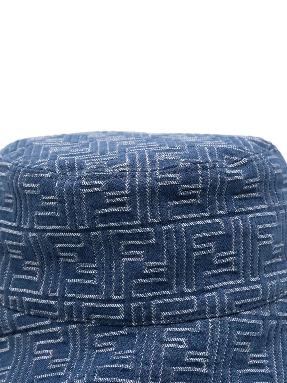 FENDI Bucket Hat in FF Jacquard Denim - Banlieue91 -