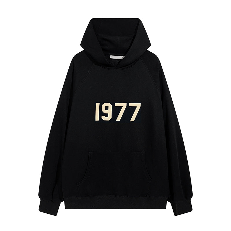 Fear of God Essentials 1977 Hoodie 'Iron' - Banlieue91