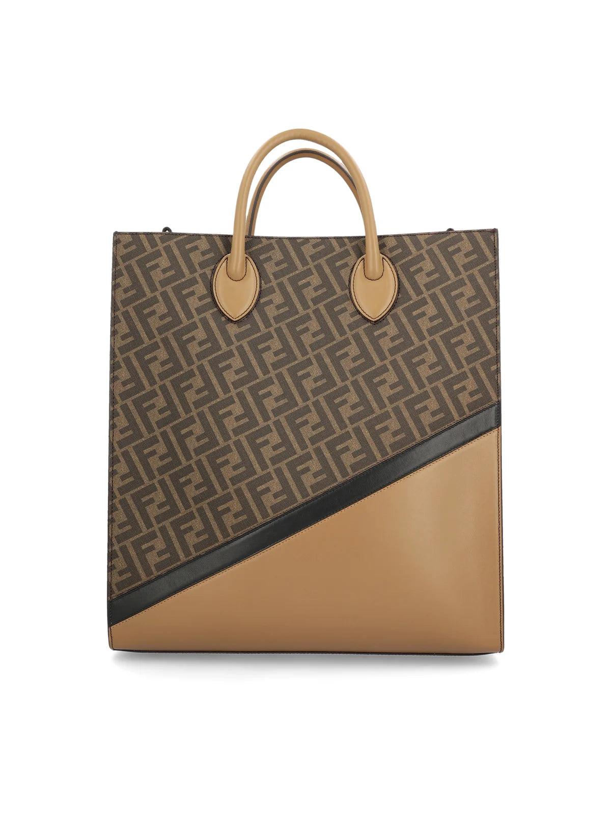 Fendi FF Motif Vertical Tote Bag - Banlieue91