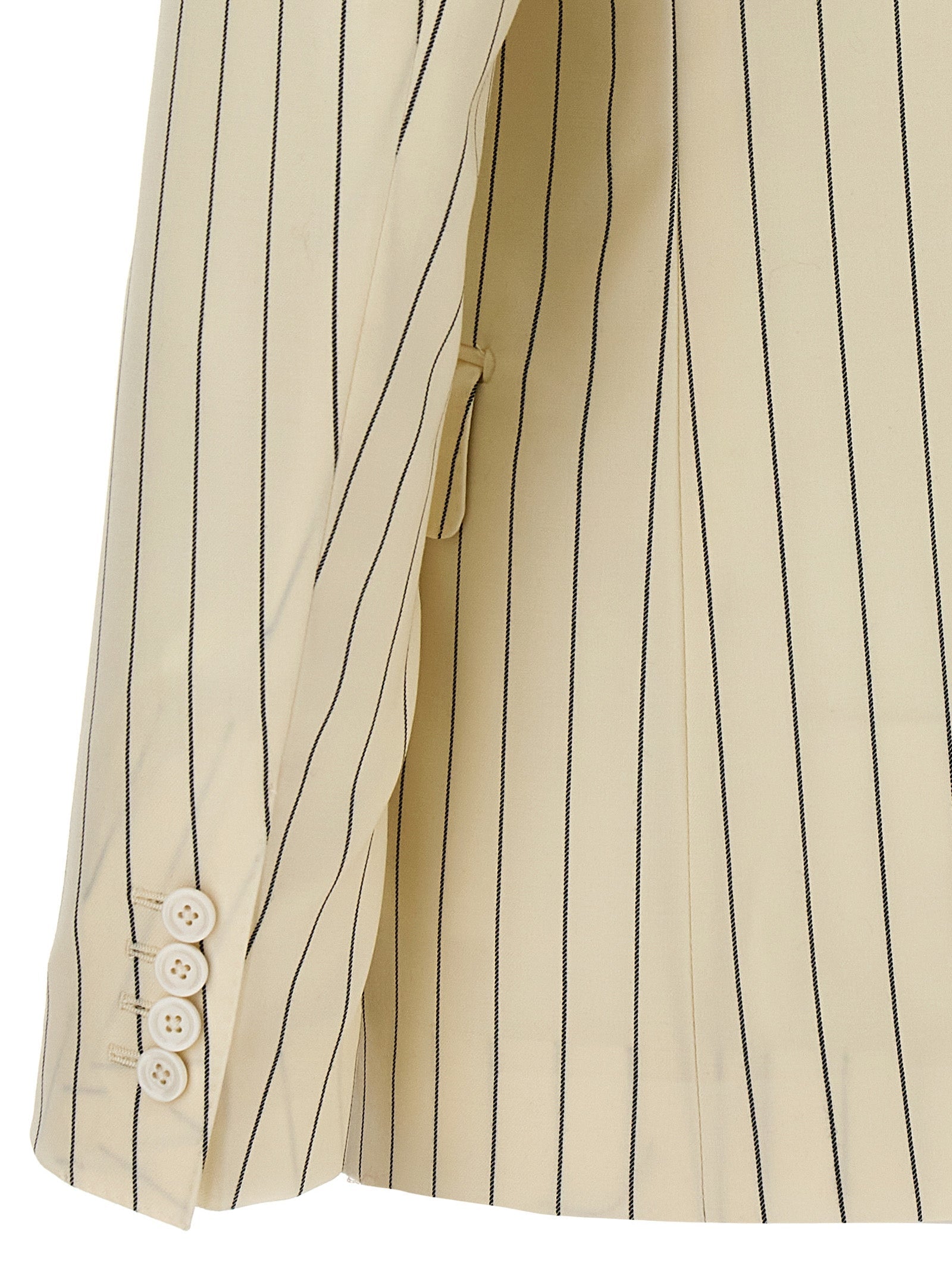 Dolce & Gabbana Pinstriped Double Breasted Blazer - Banlieue91 -
