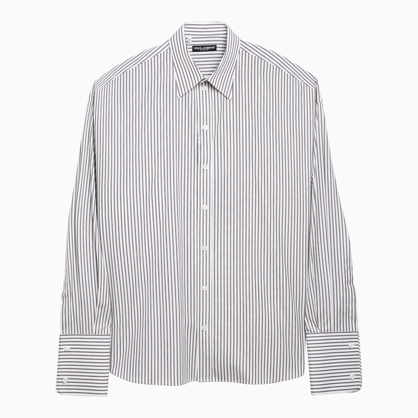 Dolce&Gabbana Striped Over Shirt In Poplin - Banlieue91 -