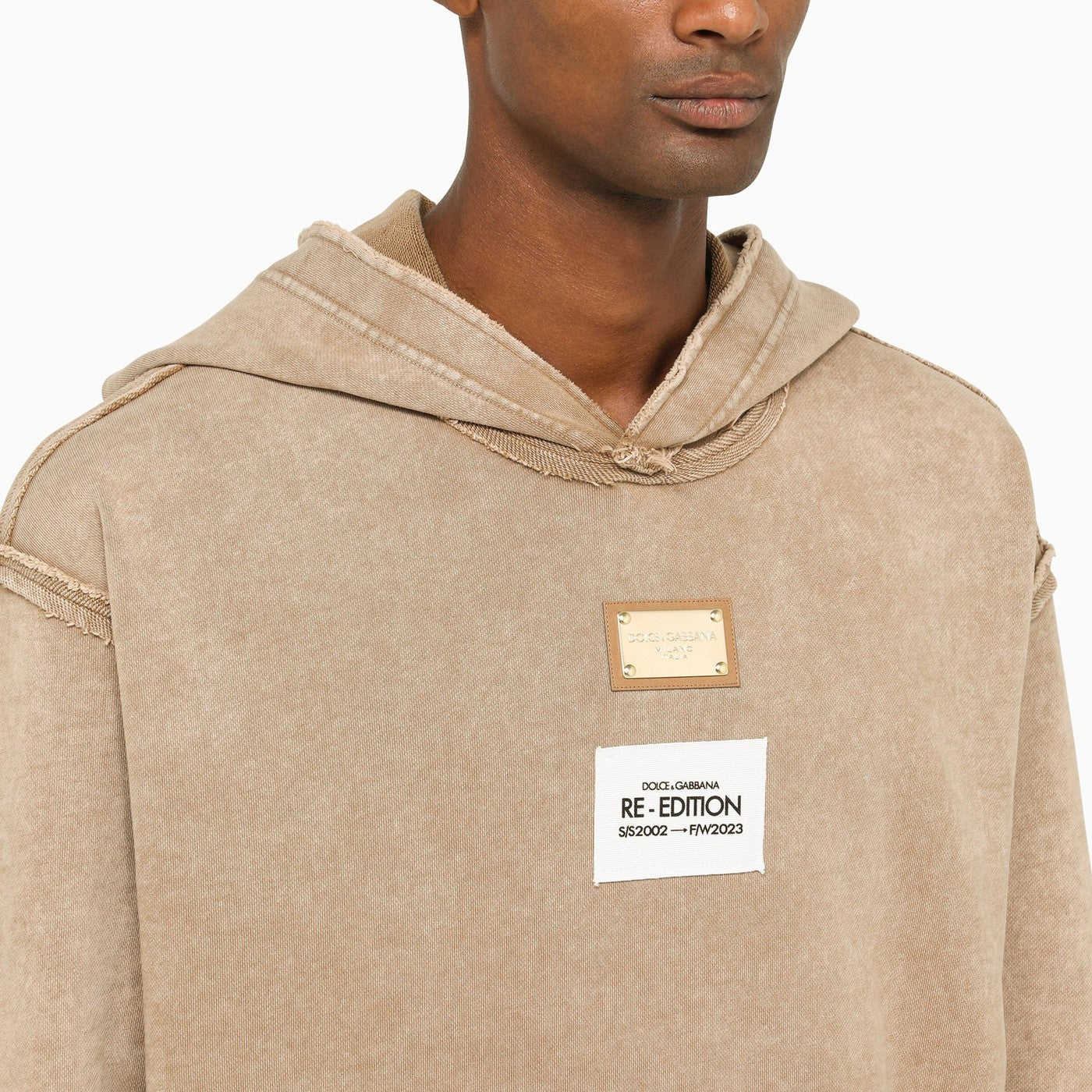 Dolce&Gabbana Vintage Effect Re Edition Hoodie - Banlieue91 -