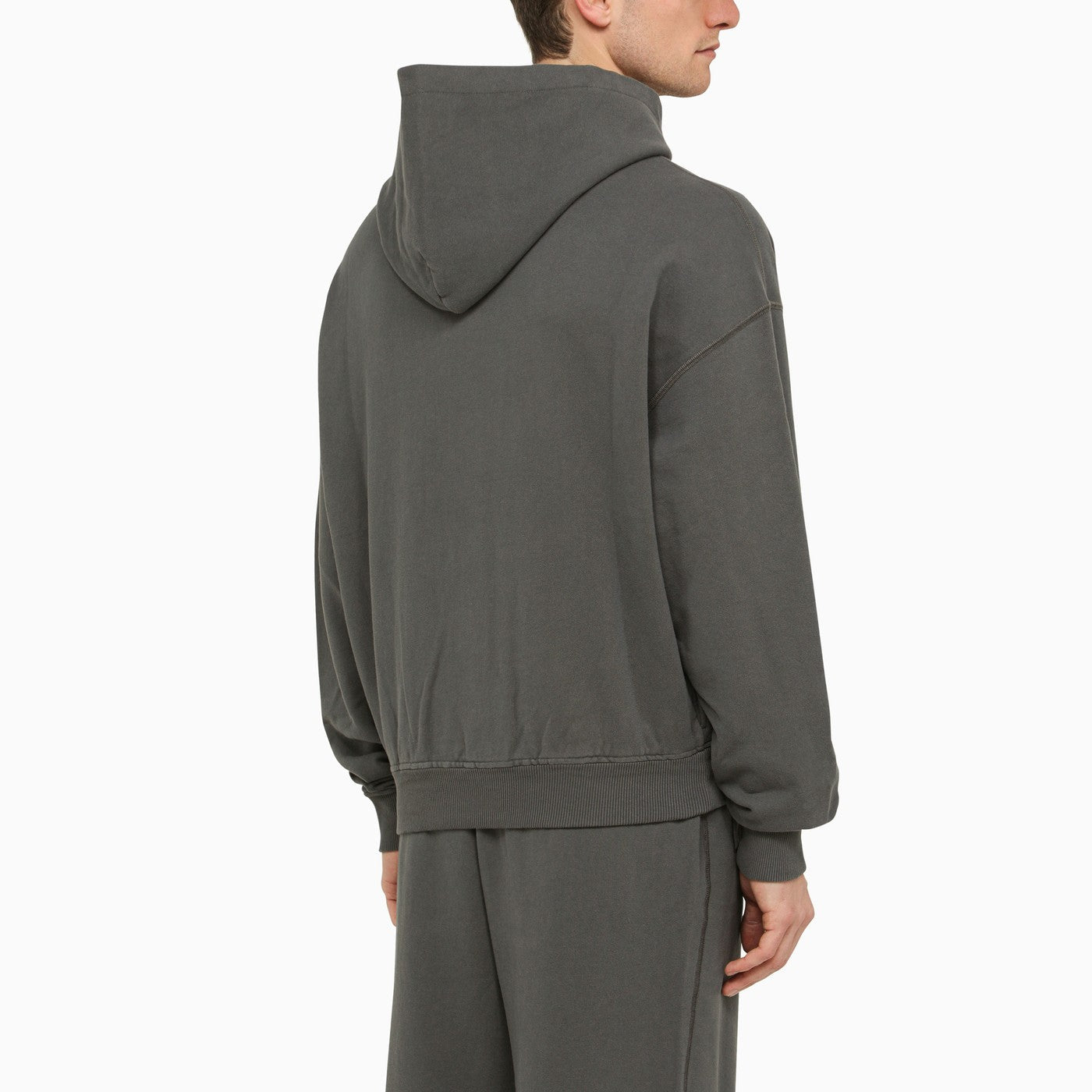 Dolce&Gabbana Grey Sweatshirt Hoodie With Logo - Banlieue91 -