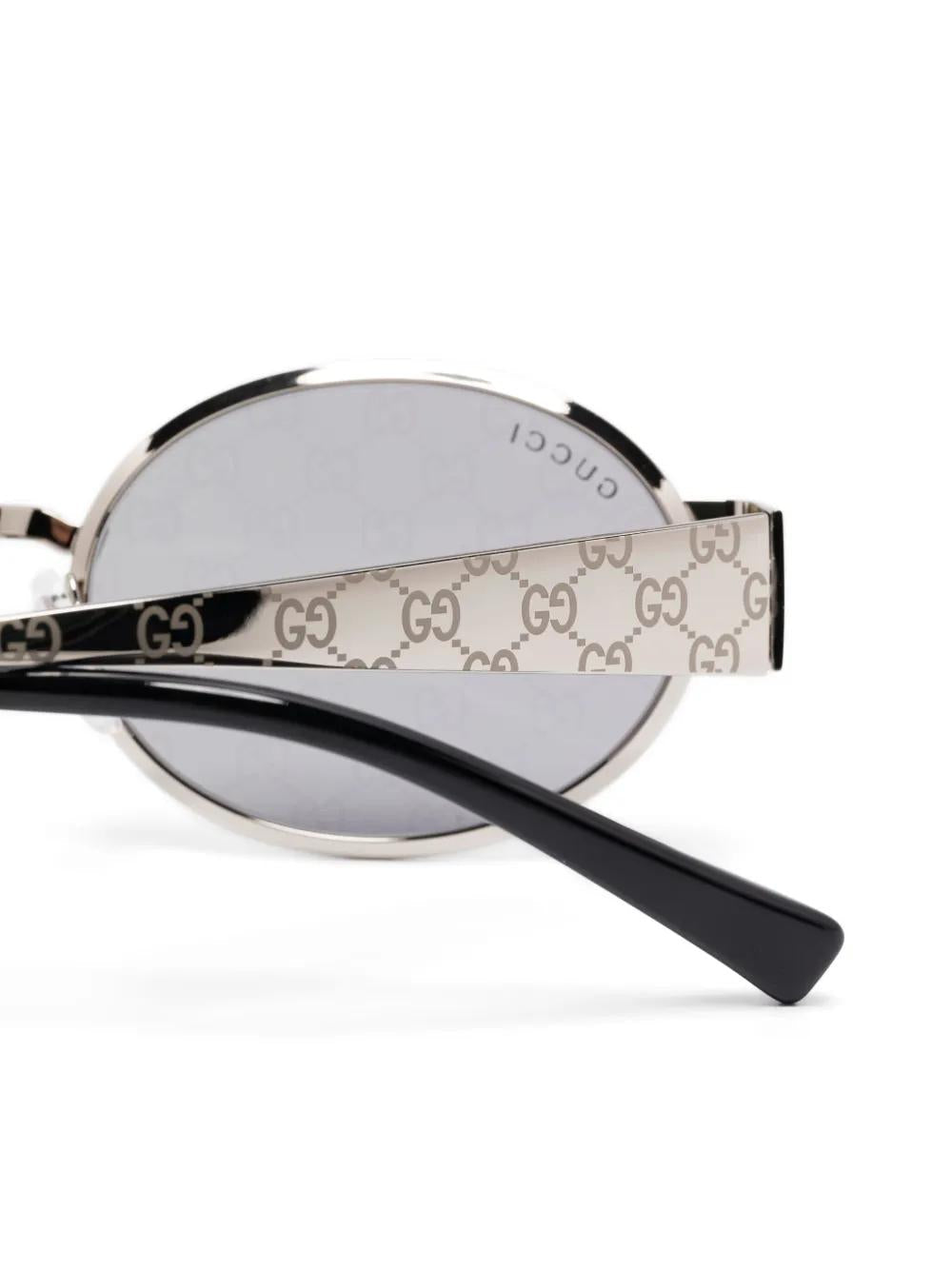 GUCCI Vintage-Inspired Metal Sunglasses for Men - Banlieue91 -