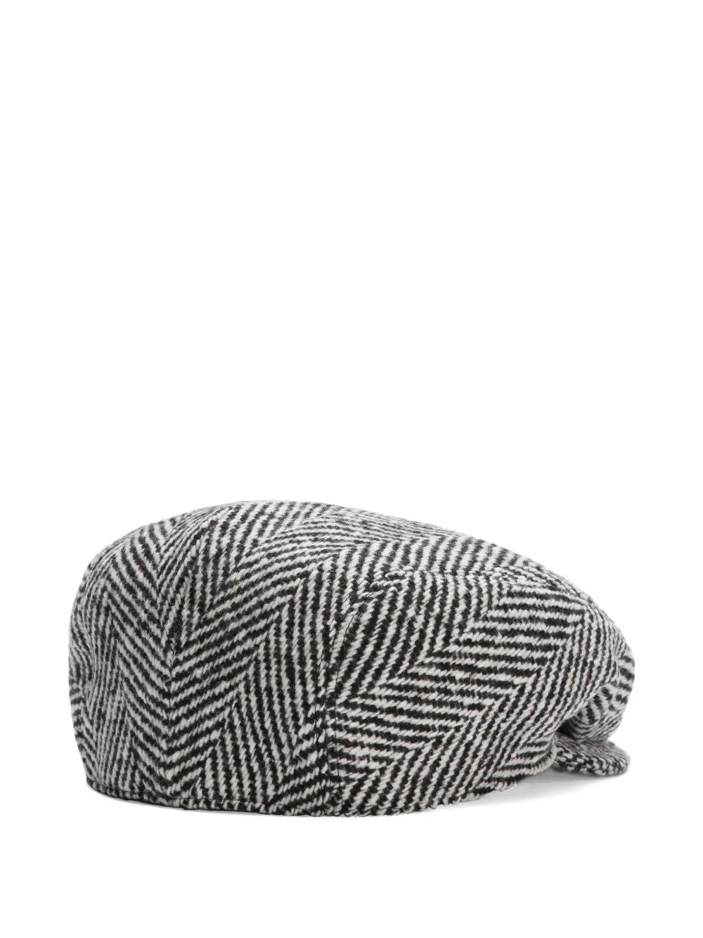 DOLCE & GABBANA Chevron Flat Cap for Men - FW25 Collection - Banlieue91 -