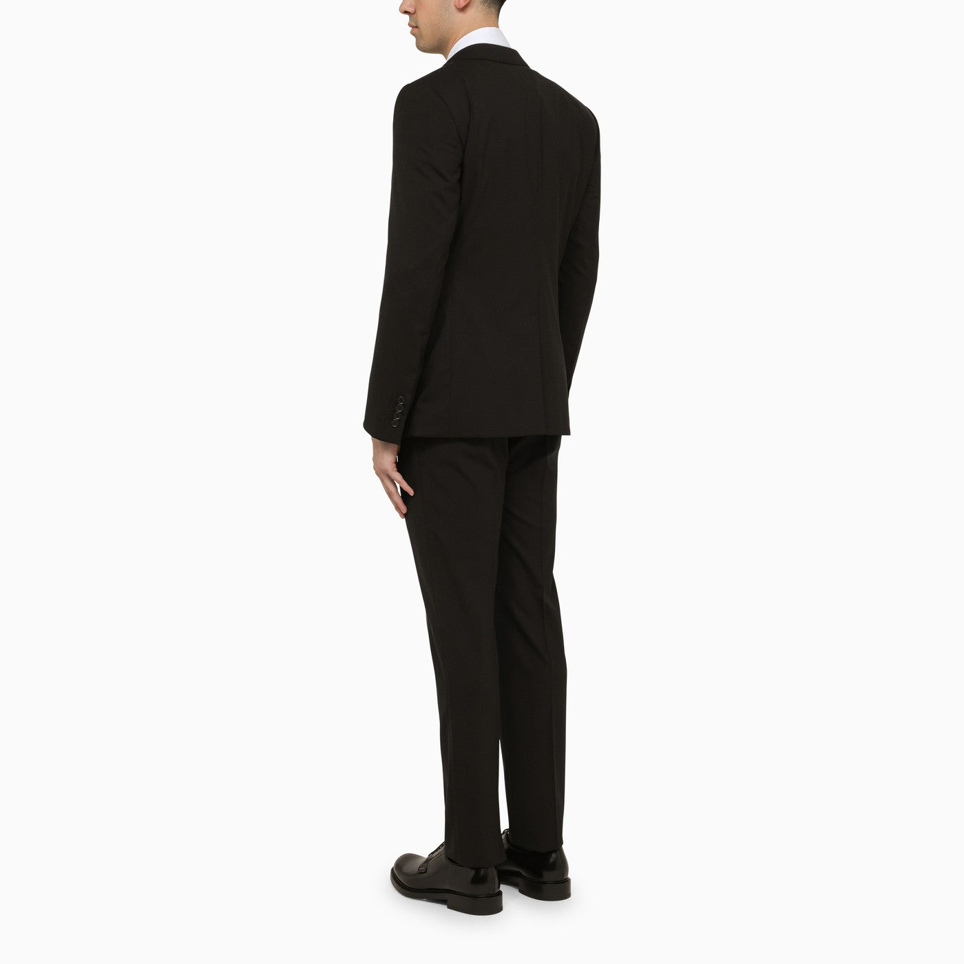 Dolce&Gabbana Black Wool Single Breasted Suit - Banlieue91 -