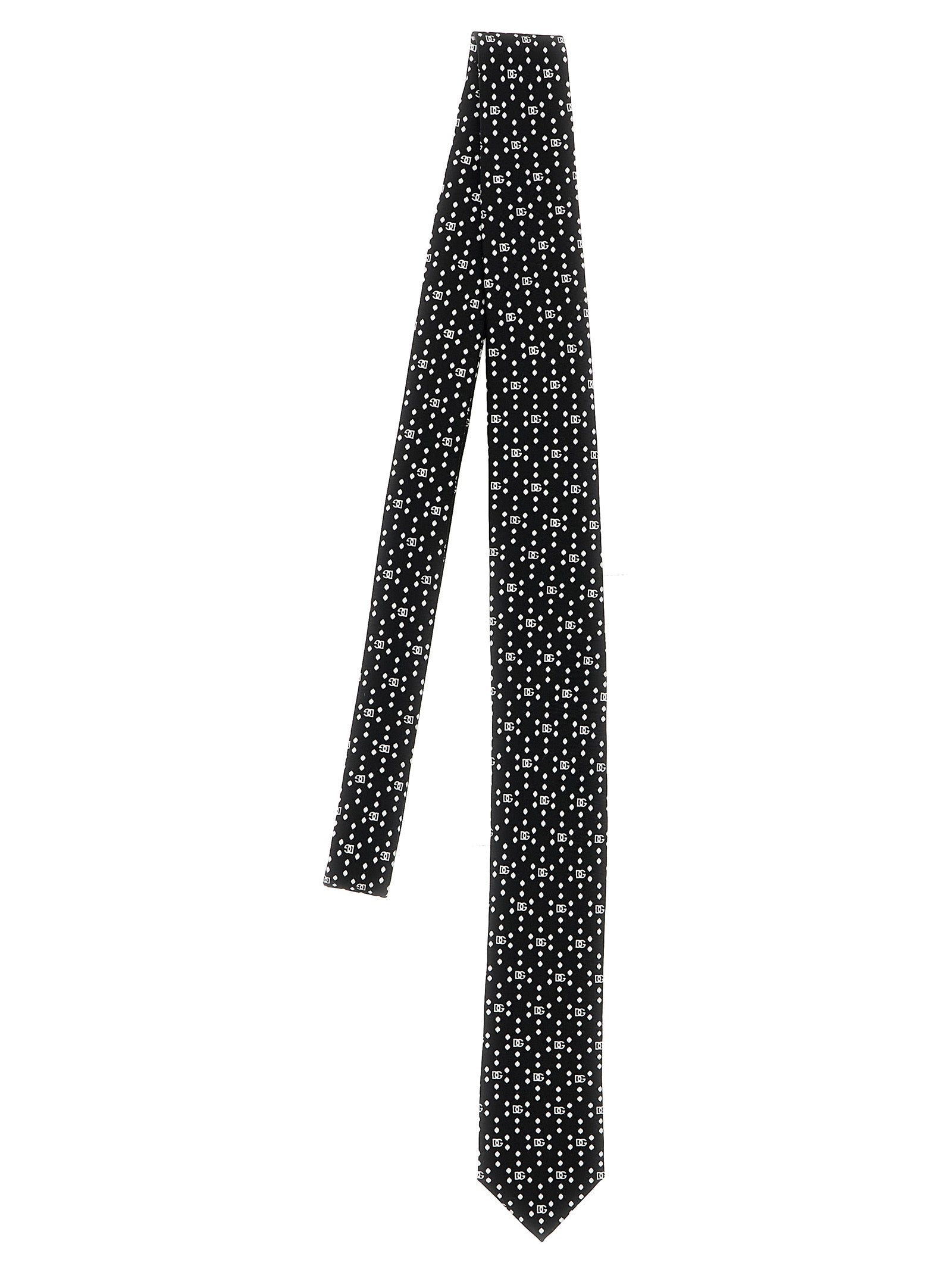 Dolce & Gabbana Logo Print Tie - Banlieue91 -