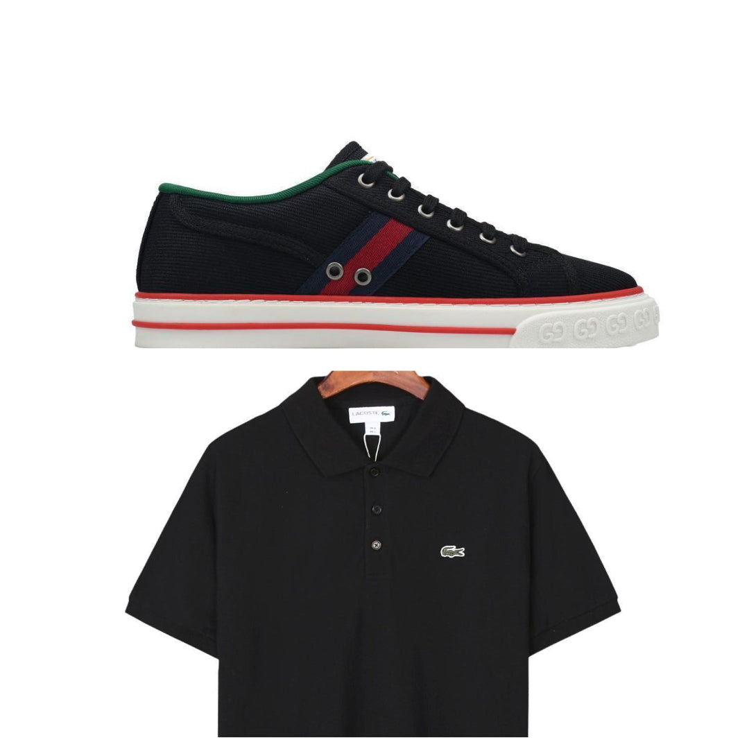 Gucci Sneakers & Lacoste T-shirt Bundle - Banlieue91