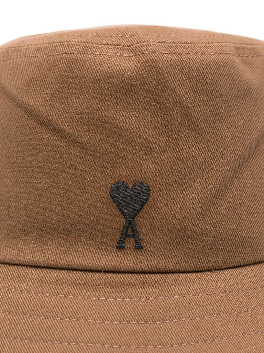 AMI PARIS Classic Cotton Hat for Men - FW25 Collection - Banlieue91 -