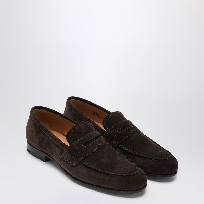 CHURCH'S Men's Suede Loafers with Penny Strap - Banlieue91 -