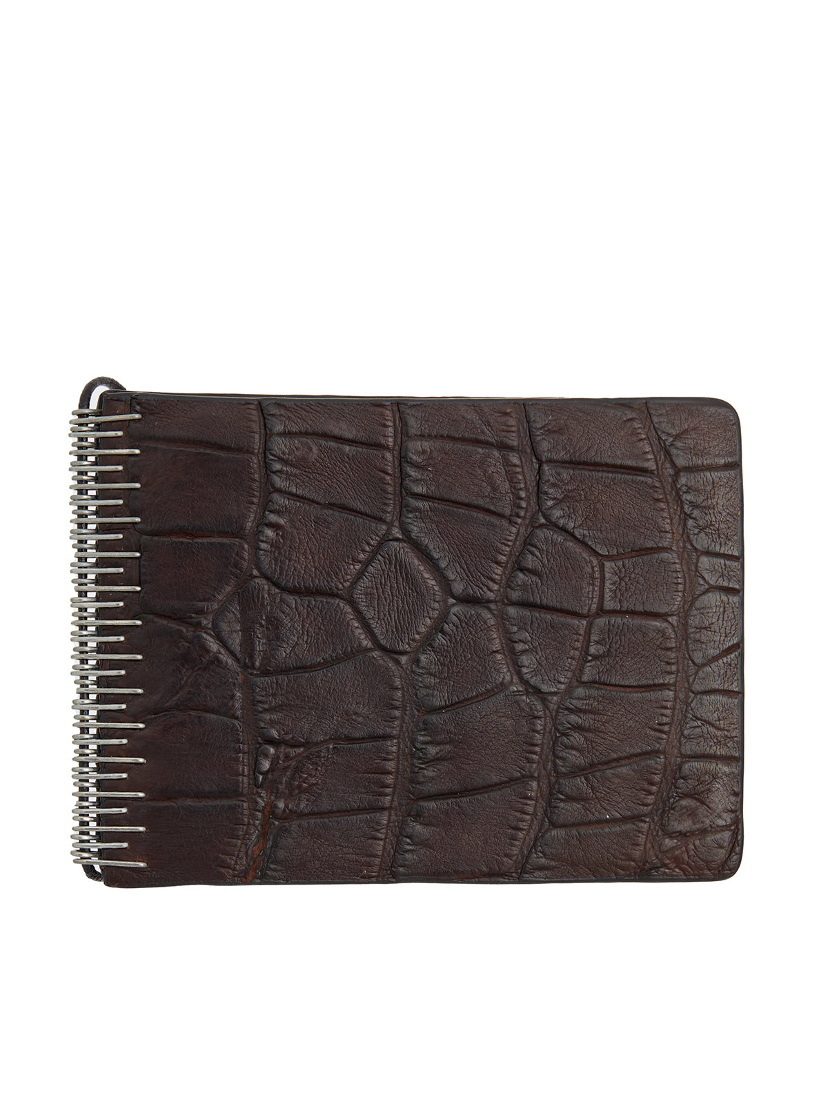 ISAAC SELLAM Mini Alligator Leather Wallet for Men - Banlieue91 -