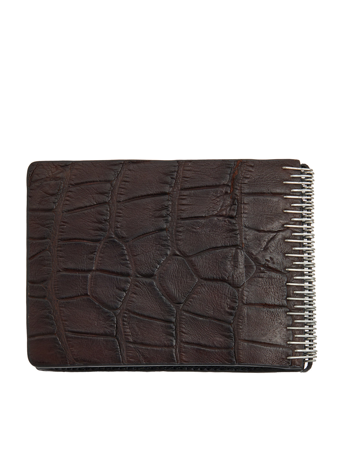 ISAAC SELLAM Mini Alligator Leather Wallet for Men - Banlieue91 -