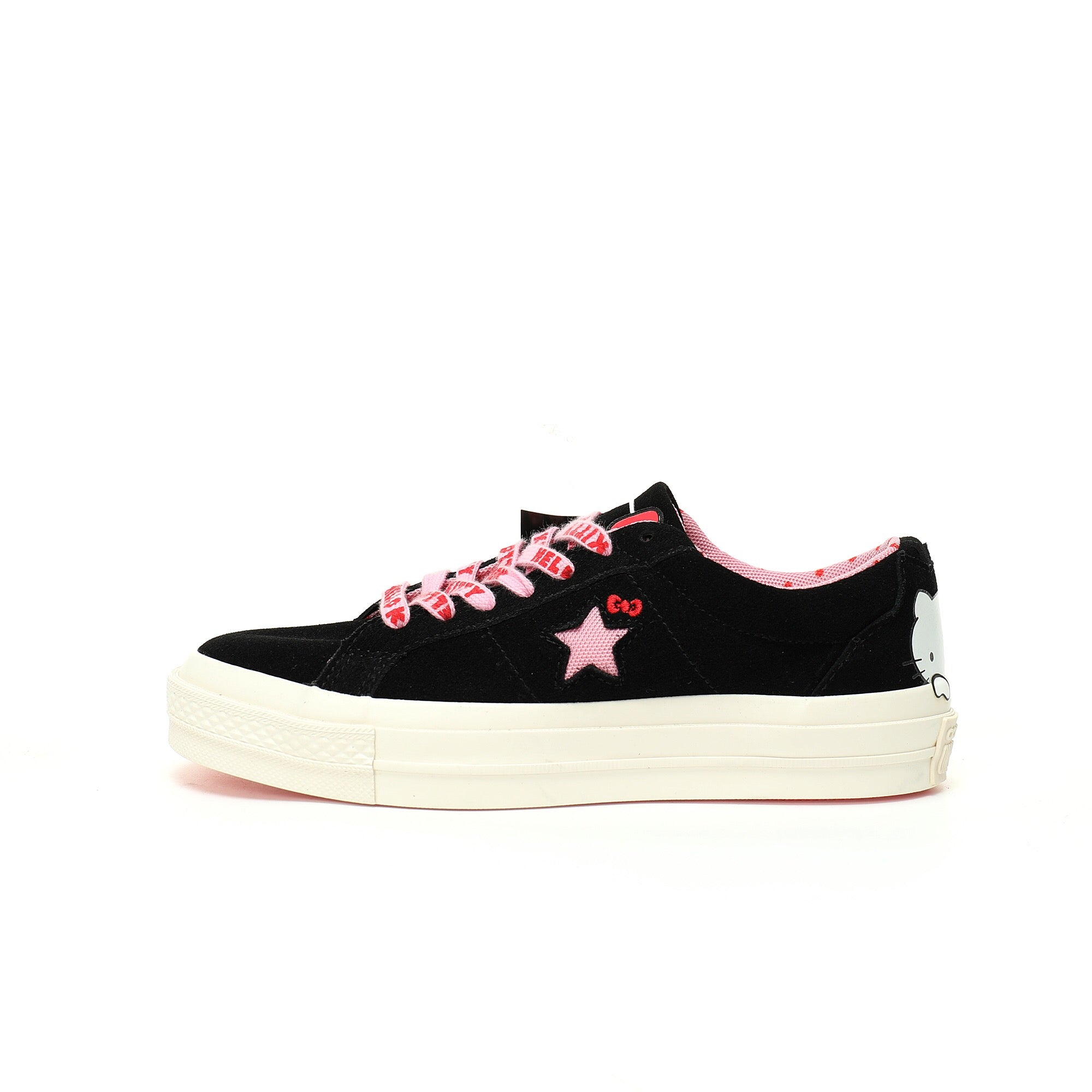 Hello Kitty x Converse One Star Suede Low "Black Pink" - Banlieue91