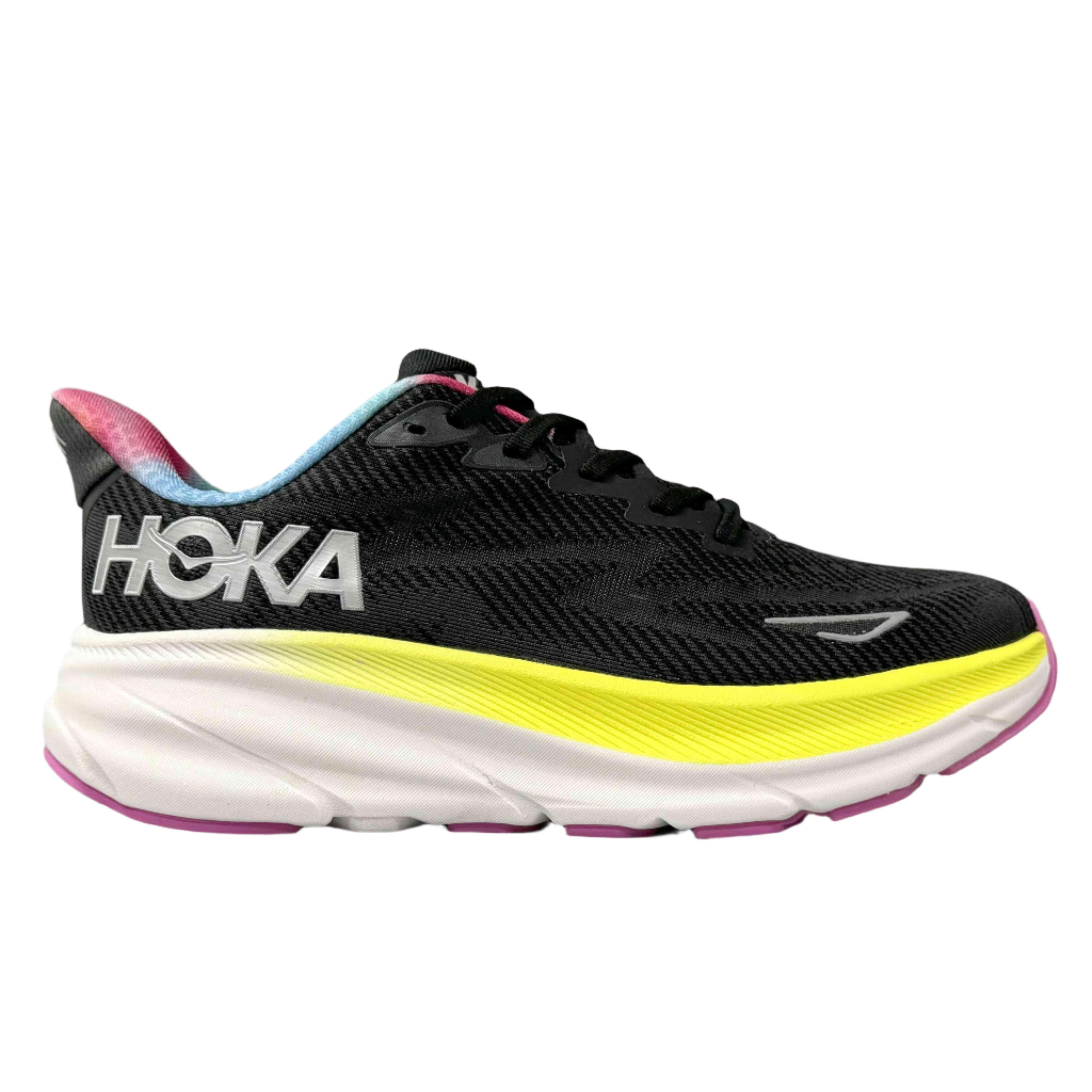 Hoka One One Clifton 9 'Black All Aboard Multi-Color' - Banlieue91