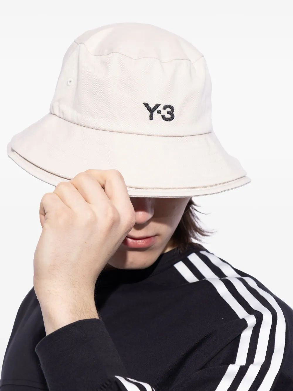 Y-3 Striped B Hat for Men - Banlieue91 -