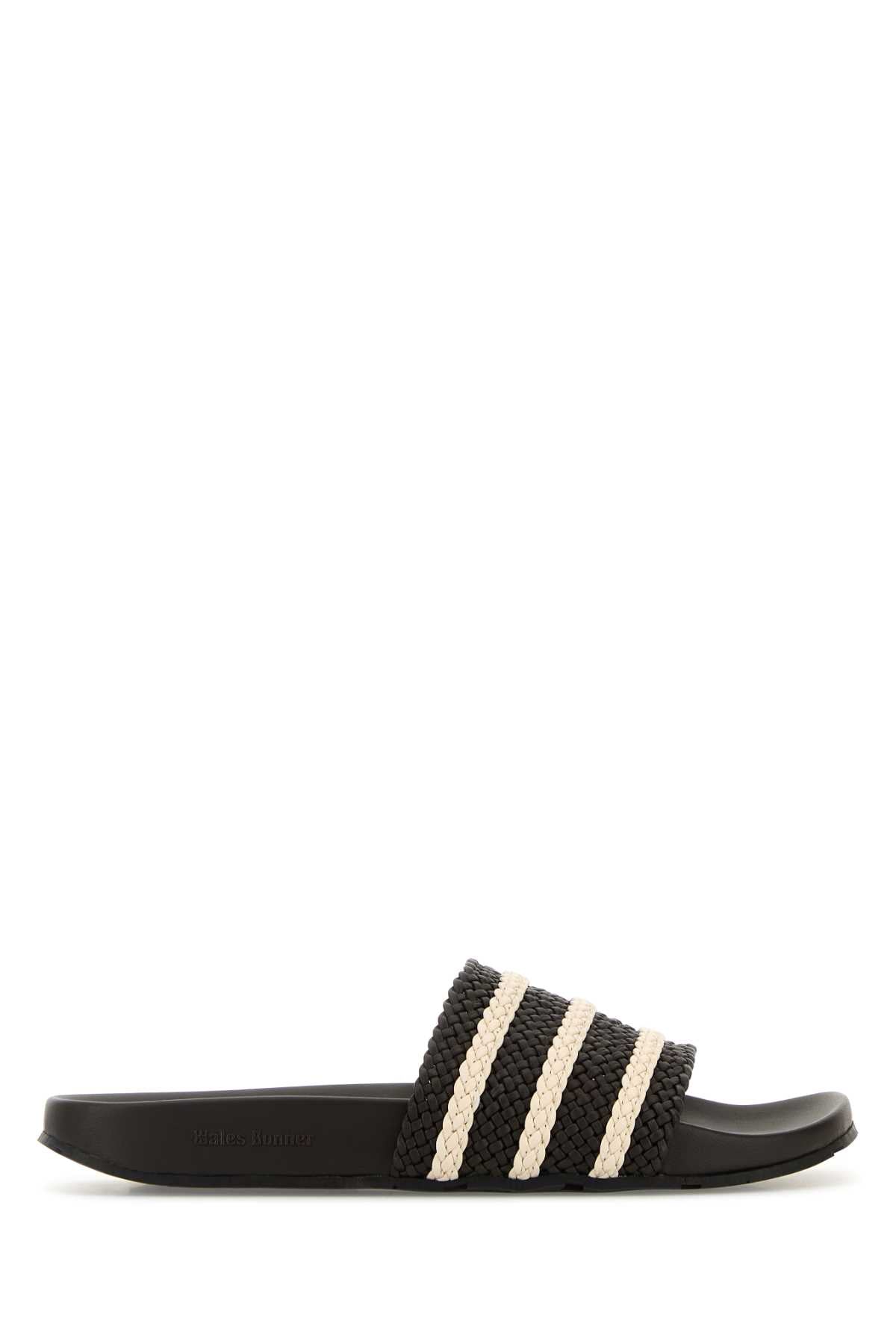 ADIDAS X WALES BONNER Men's Premium Leather Adilette Slippers - Banlieue91 -