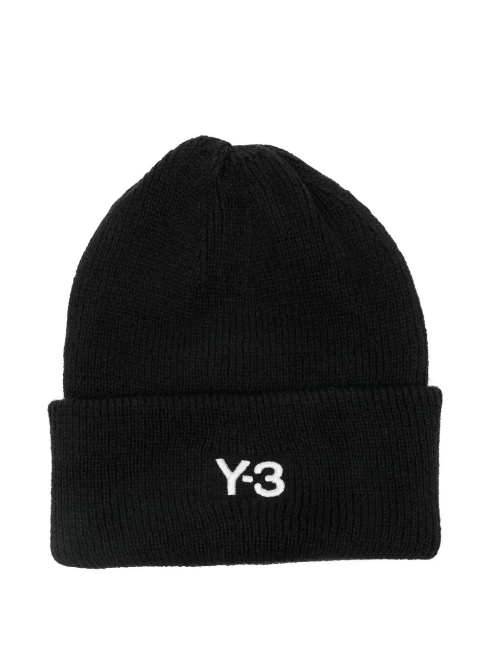 Y-3 Knit Cap with Logo - Banlieue91 -