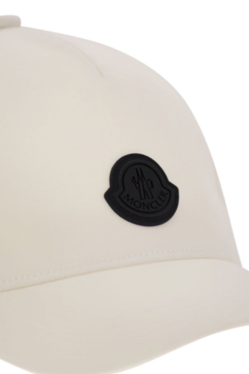 MONCLER Classic Cotton Gabardine Baseball Cap - Banlieue91 -