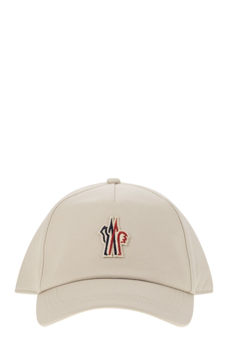 MONCLER GRENOBLE Cotton Gabardine Baseball Cap for Men - Banlieue91 -