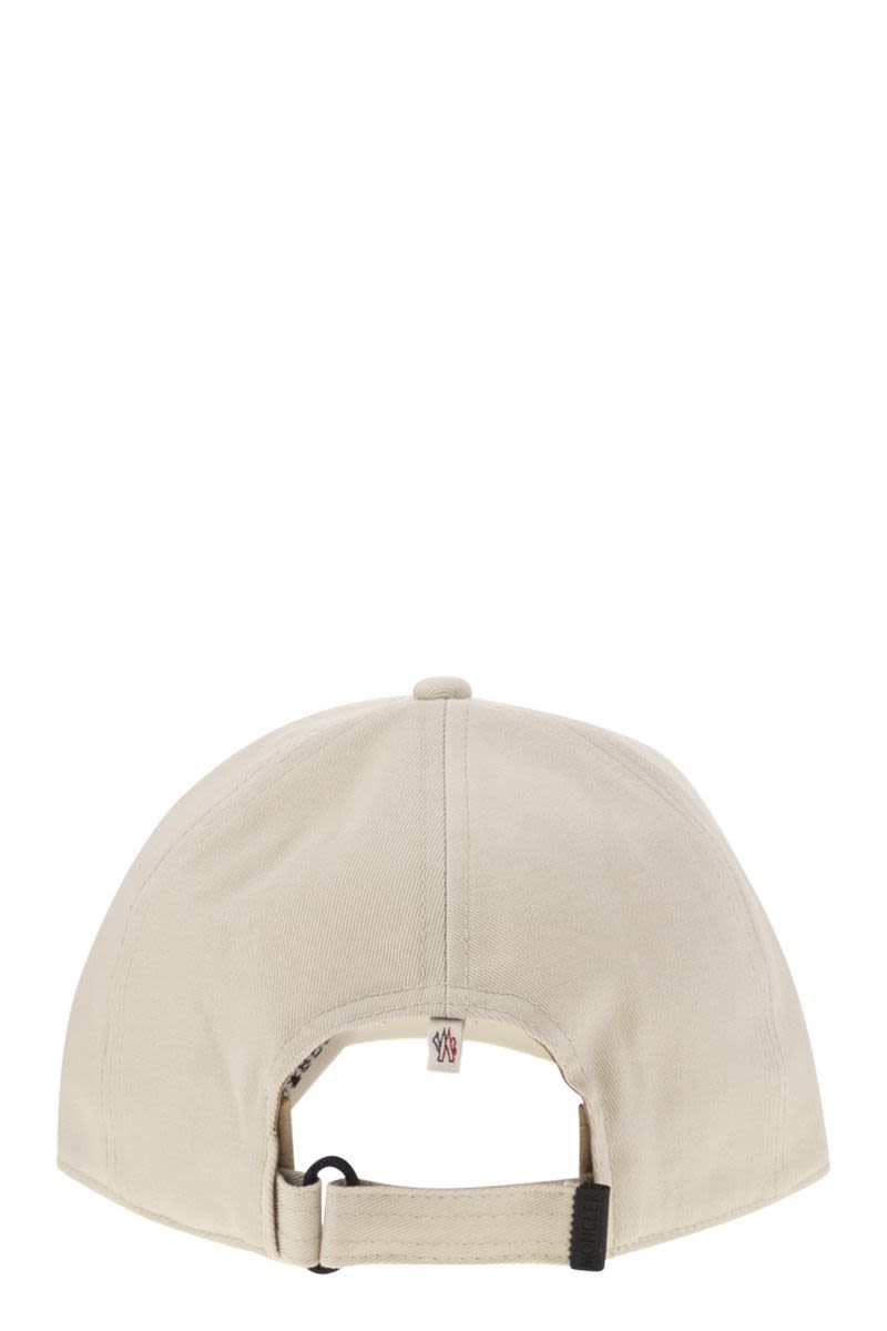 MONCLER GRENOBLE Cotton Gabardine Baseball Cap for Men - Banlieue91 -