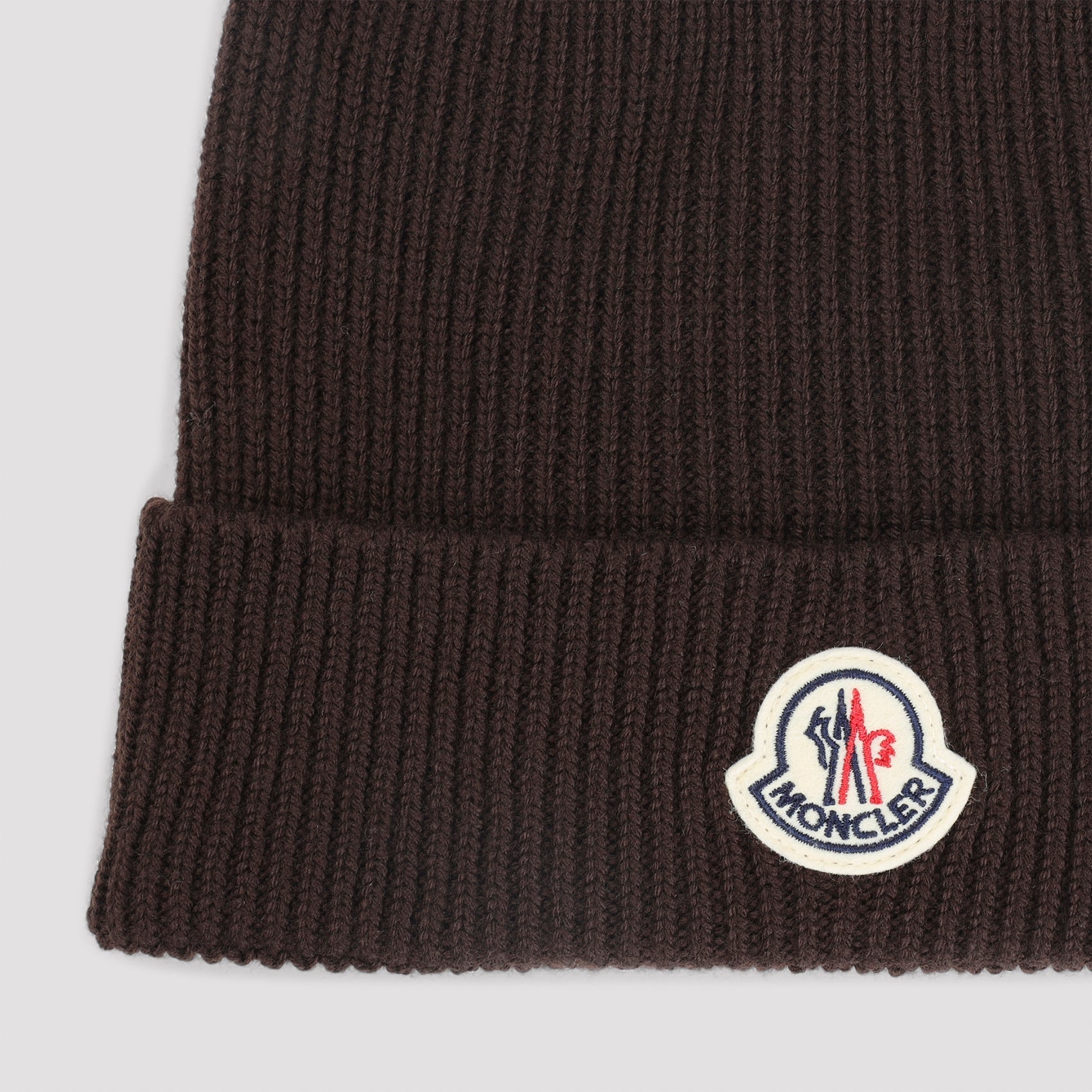 MONCLER Luxurious Wool Hat for Men - FW25 Collection - Banlieue91 -