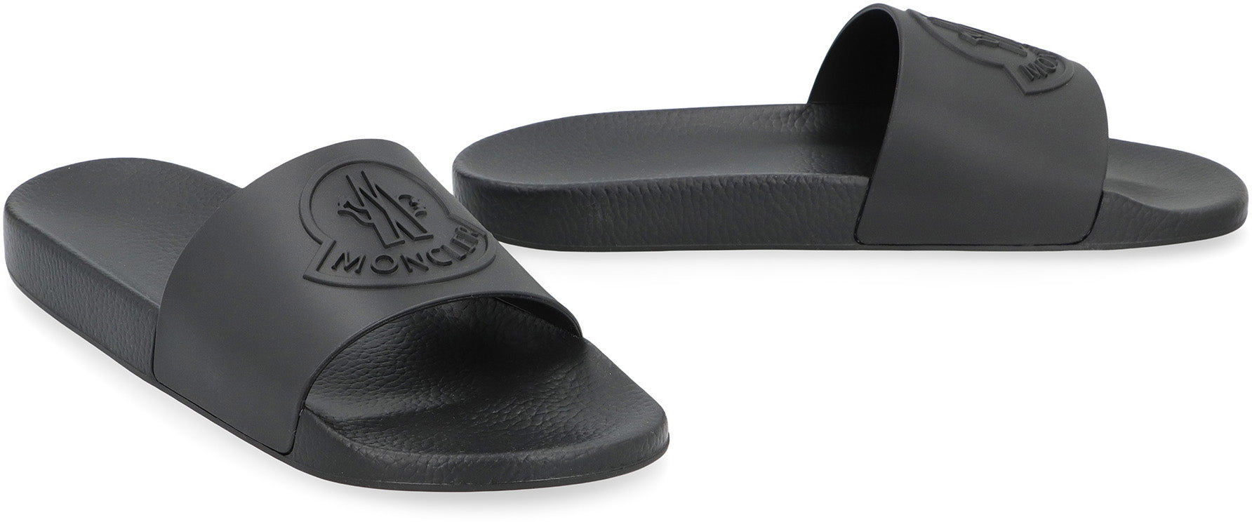 MONCLER Rubber Slide Sandals for Men - FW25 Collection - Banlieue91 -