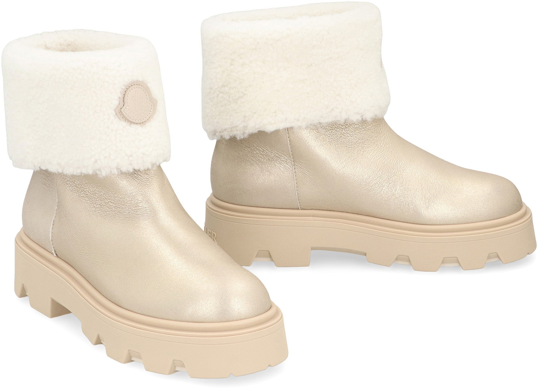 MONCLER Shearling Winter Boots - Banlieue91 -