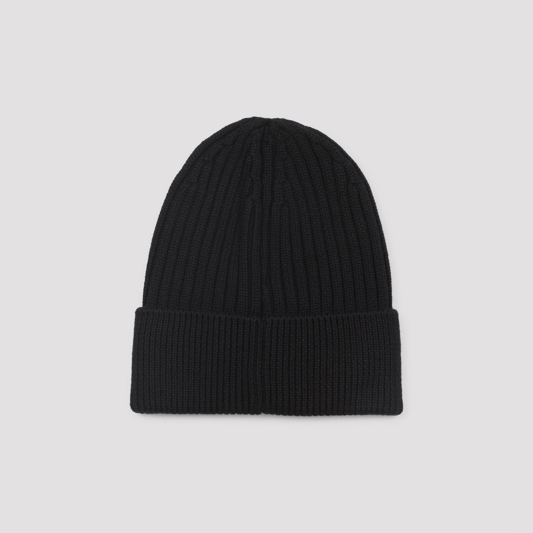 MONCLER Rib Knit Wool Beanie for Men - Banlieue91 -