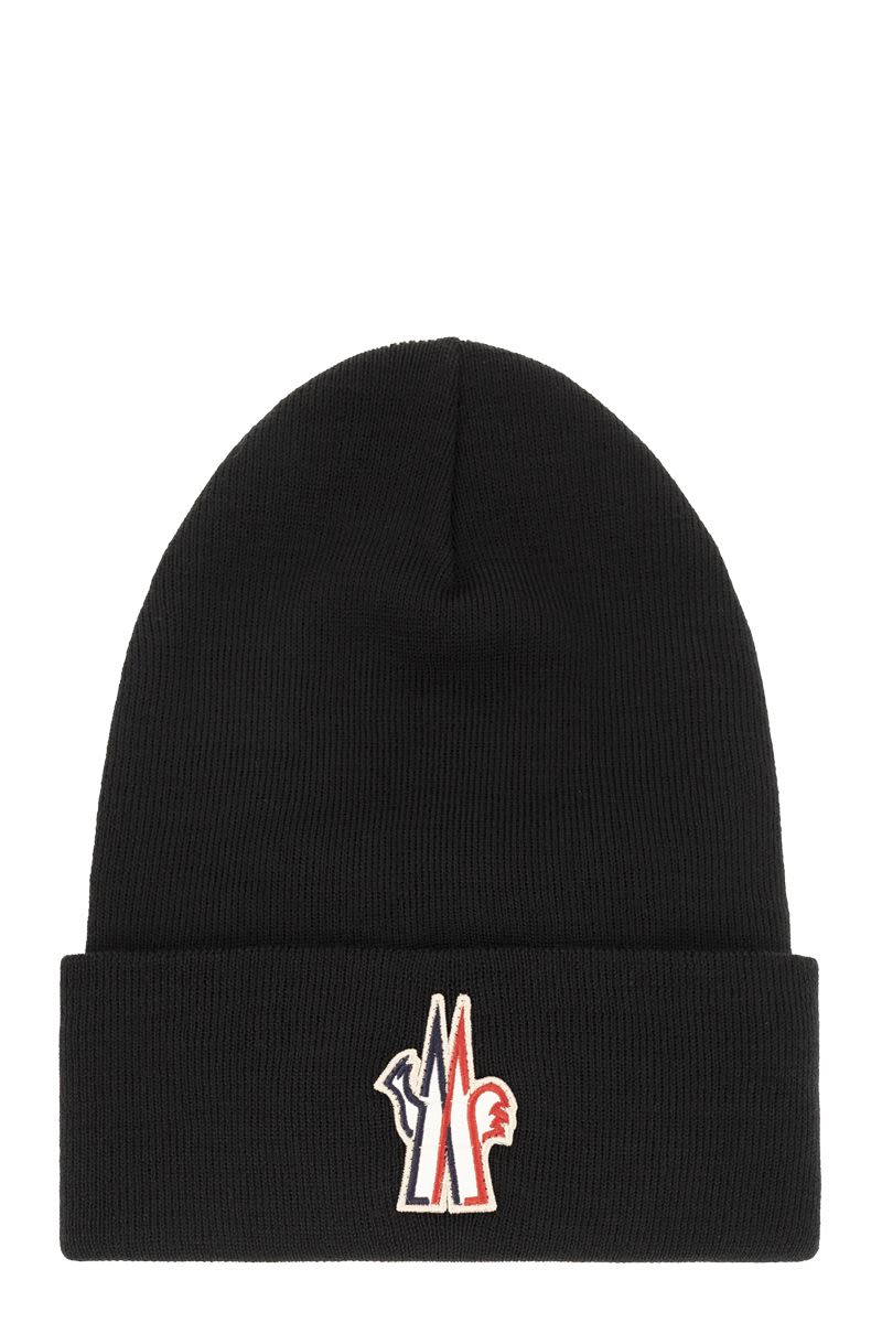 MONCLER GRENOBLE Essential Wool Cap - Banlieue91 -