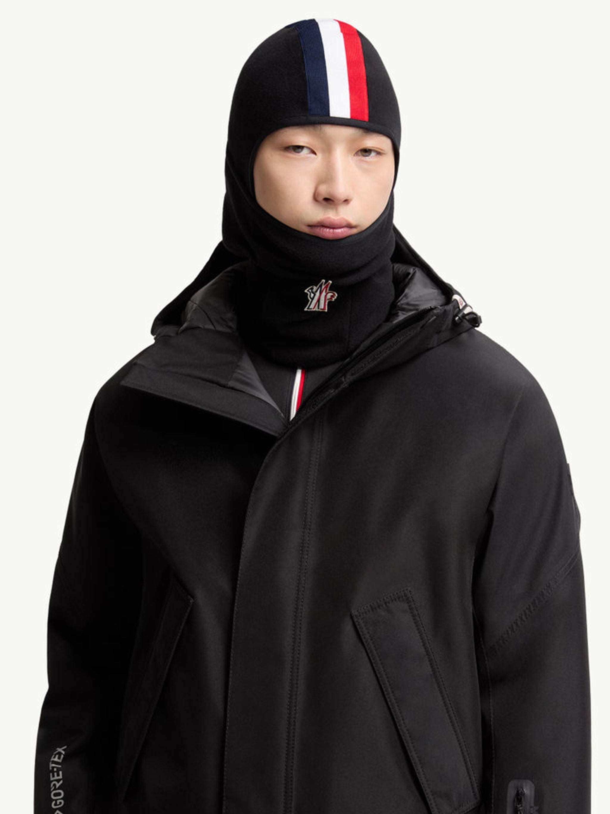 MONCLER Fleece Balaclava with Logo for Men - FW25 - Banlieue91 -
