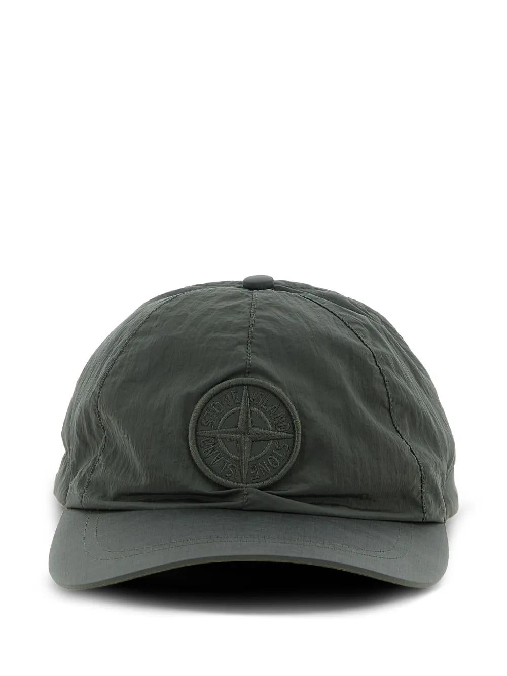 STONE ISLAND Logo Patch Cap for Men - Fall/Winter 2025 - Banlieue91 -
