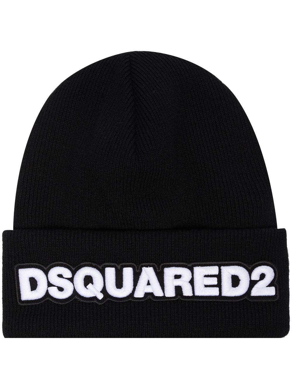 DSQUARED2 Knit Cotton Hat for Men - Fall/Winter 2025 - Banlieue91 -