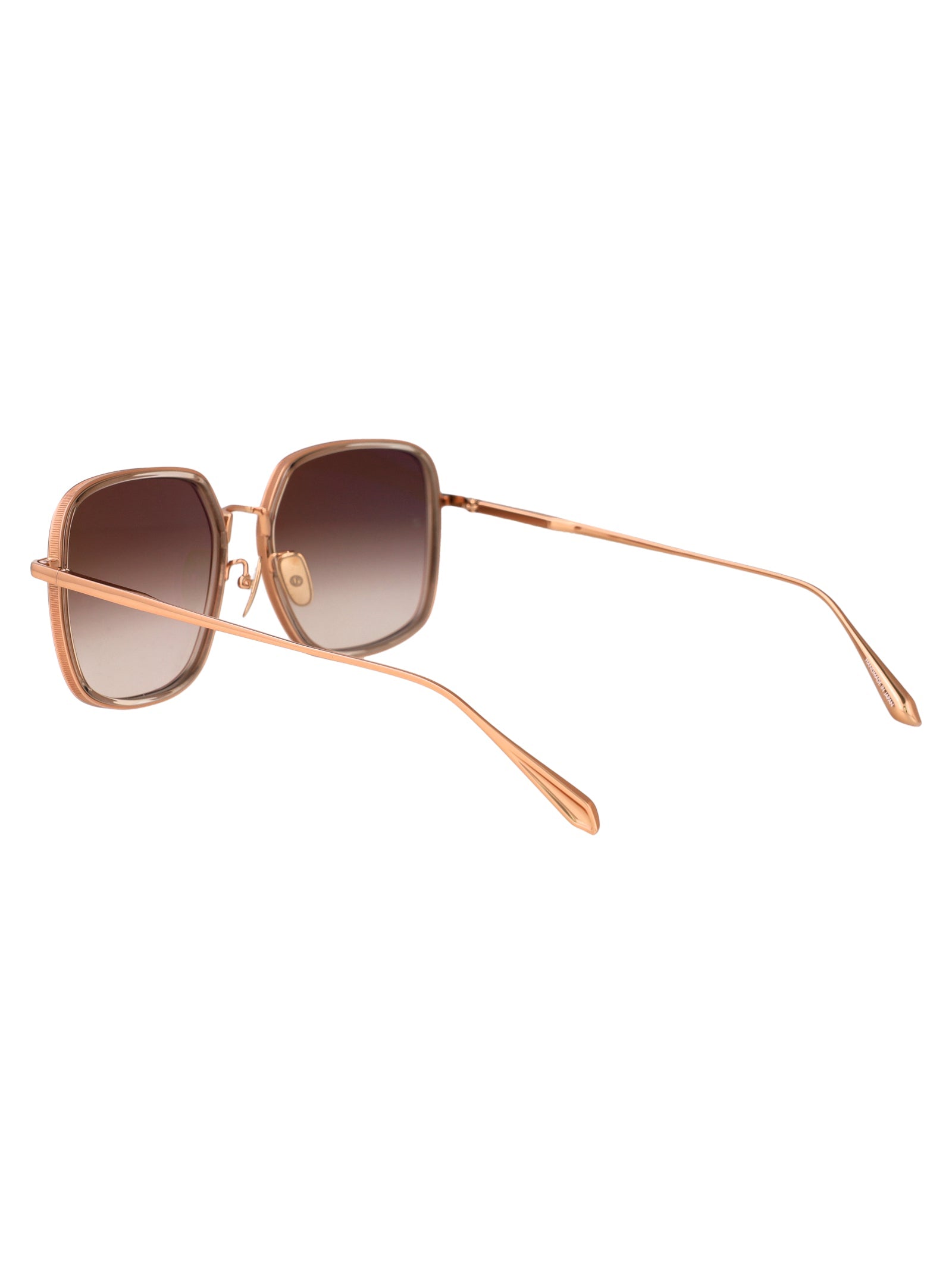 LINDA FARROW Elegant Acetate and Metal Sunglasses for Women - FW25 Collection - Banlieue91 -