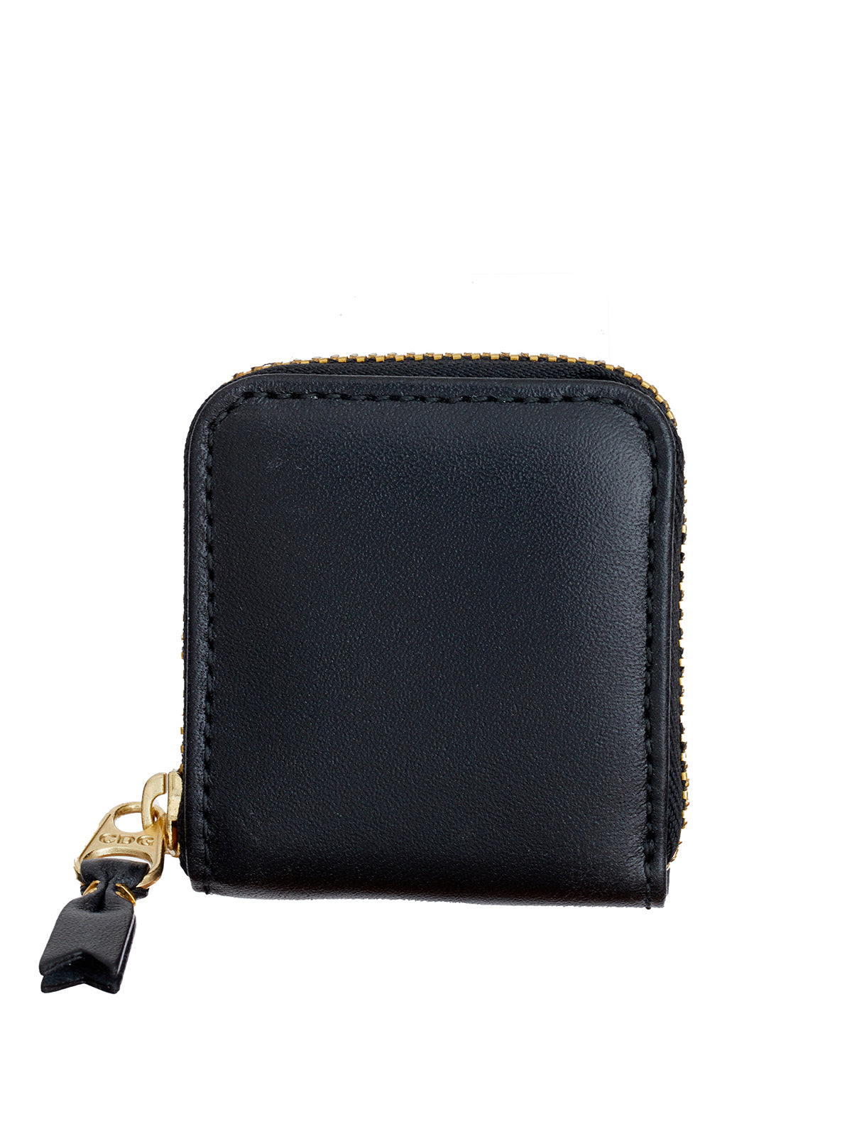 COMME DES GARÇONS WALLET Mini Leather Coin Purse with Zip Closure - Banlieue91 -