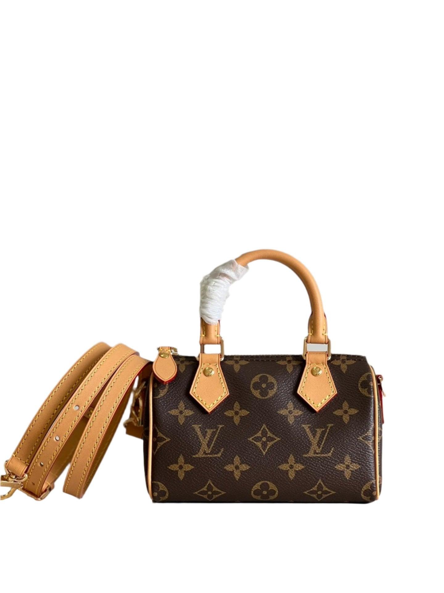 Louis Vuitton Speedy Nano revamped in Monogram Canvas - Banlieue91