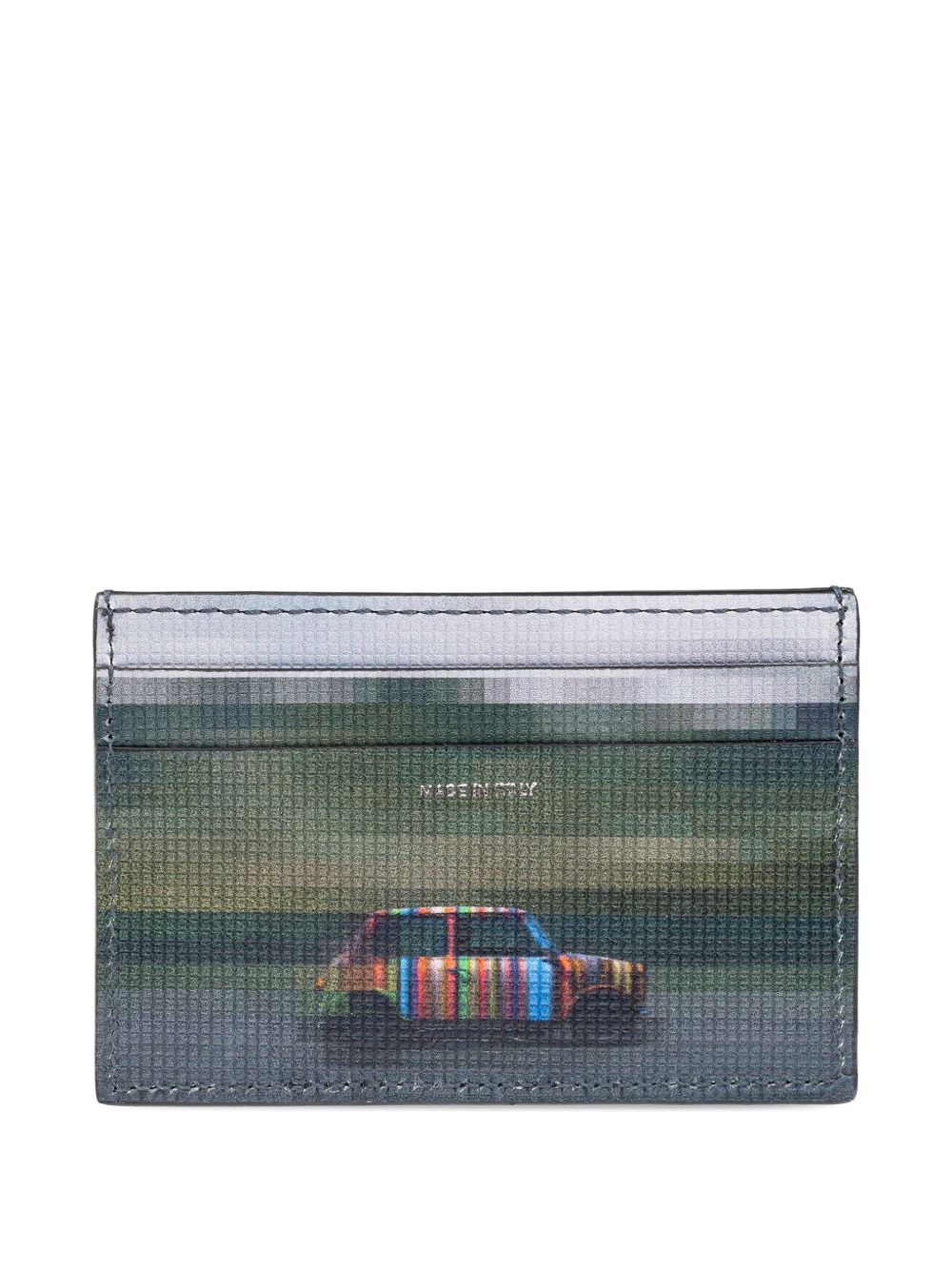 PAUL SMITH Pixelated Mini Card Holder for Men - Banlieue91 -