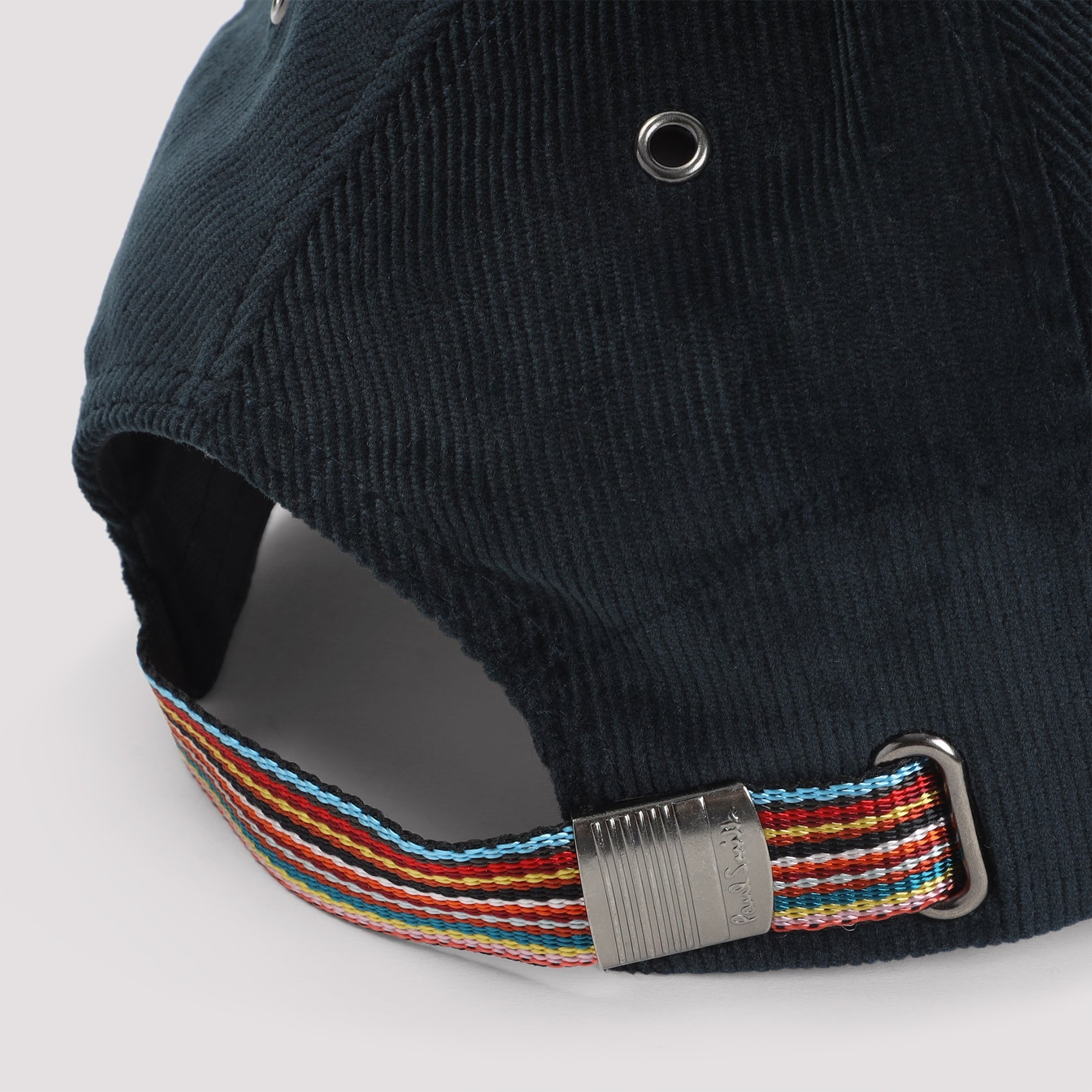 PAUL SMITH Blue Cotton Blend Hat for Men - FW25 Collection - Banlieue91 -