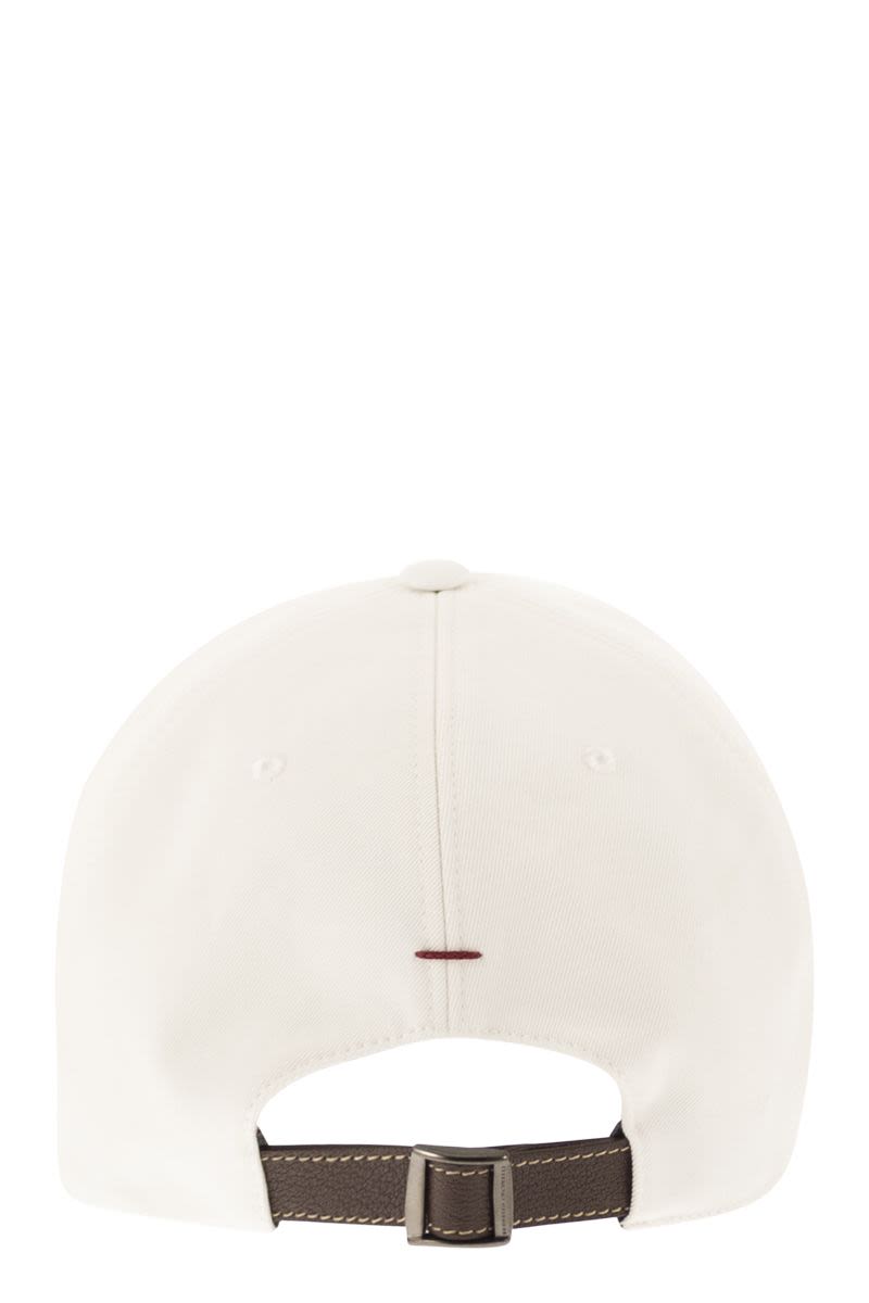 BRUNELLO CUCINELLI Garment-Dyed Twisted Cotton Gabardine Baseball Cap - Banlieue91 -