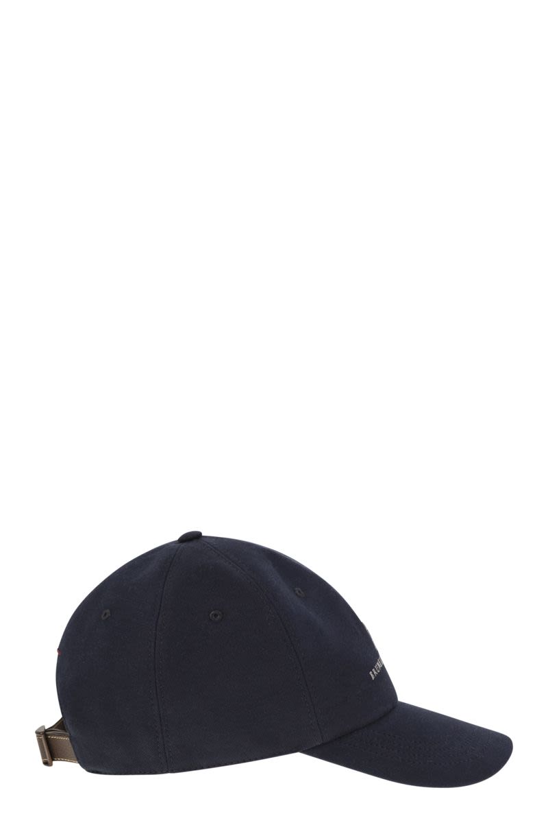 BRUNELLO CUCINELLI Garment-Dyed Twisted Cotton Gabardine Baseball Cap - Banlieue91 -