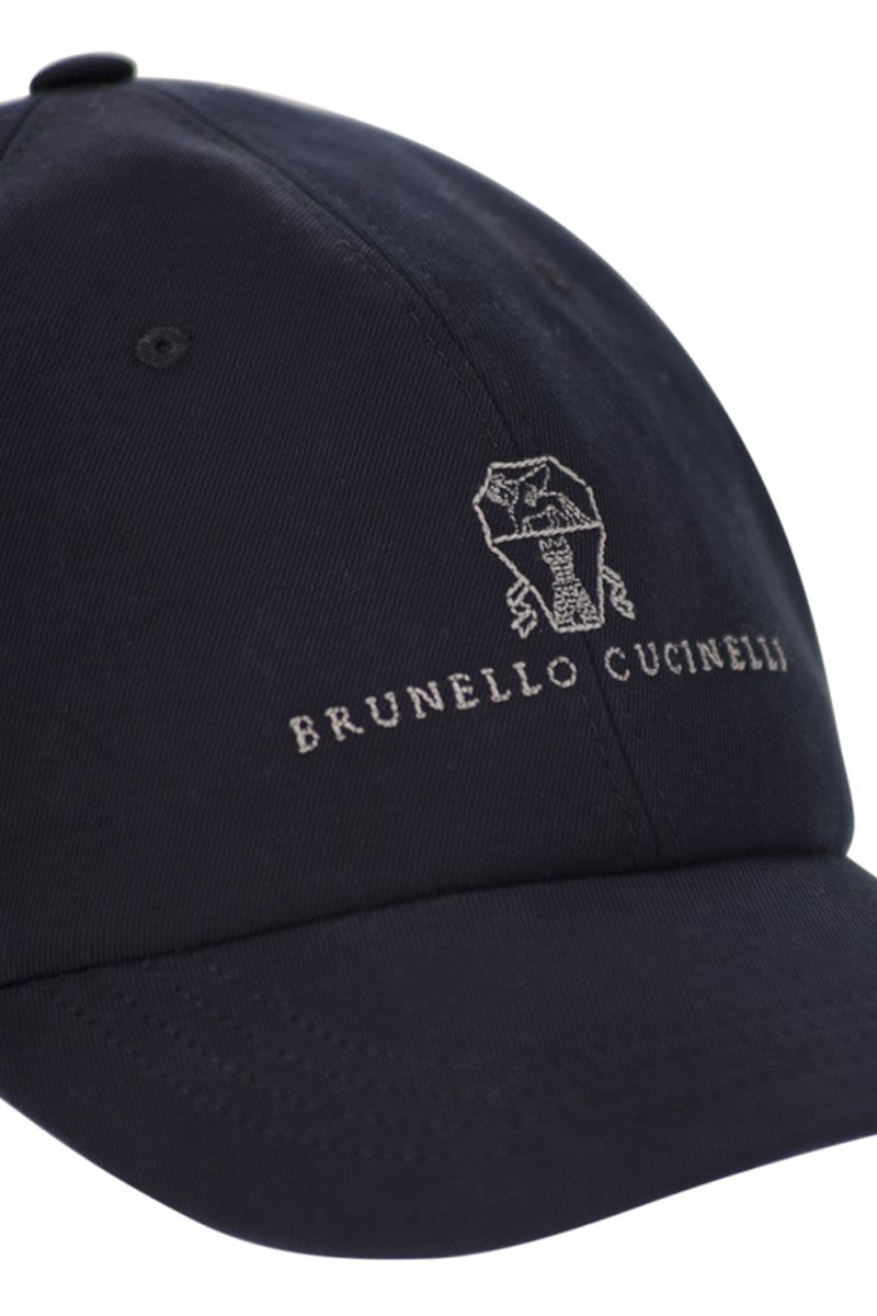 BRUNELLO CUCINELLI Garment-Dyed Twisted Cotton Gabardine Baseball Cap - Banlieue91 -